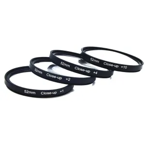  1  2  4  10 Close-up Lens Macro Filter Set with Pouch for 37mm 40.5mm 43mm 52mm 58mm 67mm 72mm 77mm 82mm Dslr Camera Lens