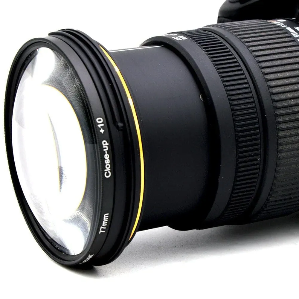  1  2  4  10 Close-up Lens Macro Filter Set with Pouch for 37mm 40.5mm 43mm 52mm 58mm 67mm 72mm 77mm 82mm Dslr Camera Lens