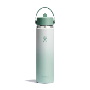 24 oz (709mL) Wide Mouth with Flex Straw Cap - Matcha Ombre