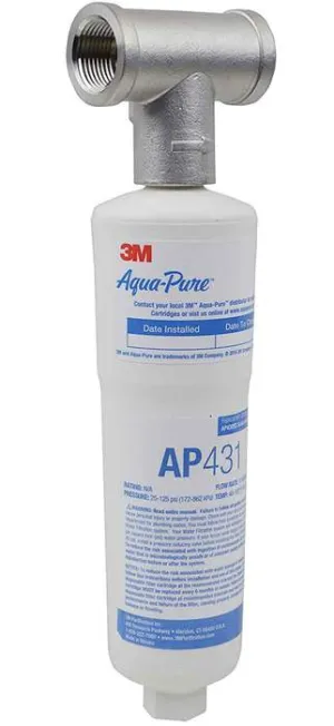 3M Aqua-Pure AP-430SS Whole House Scale Inhibition Water Treatment/Filtration System. Each