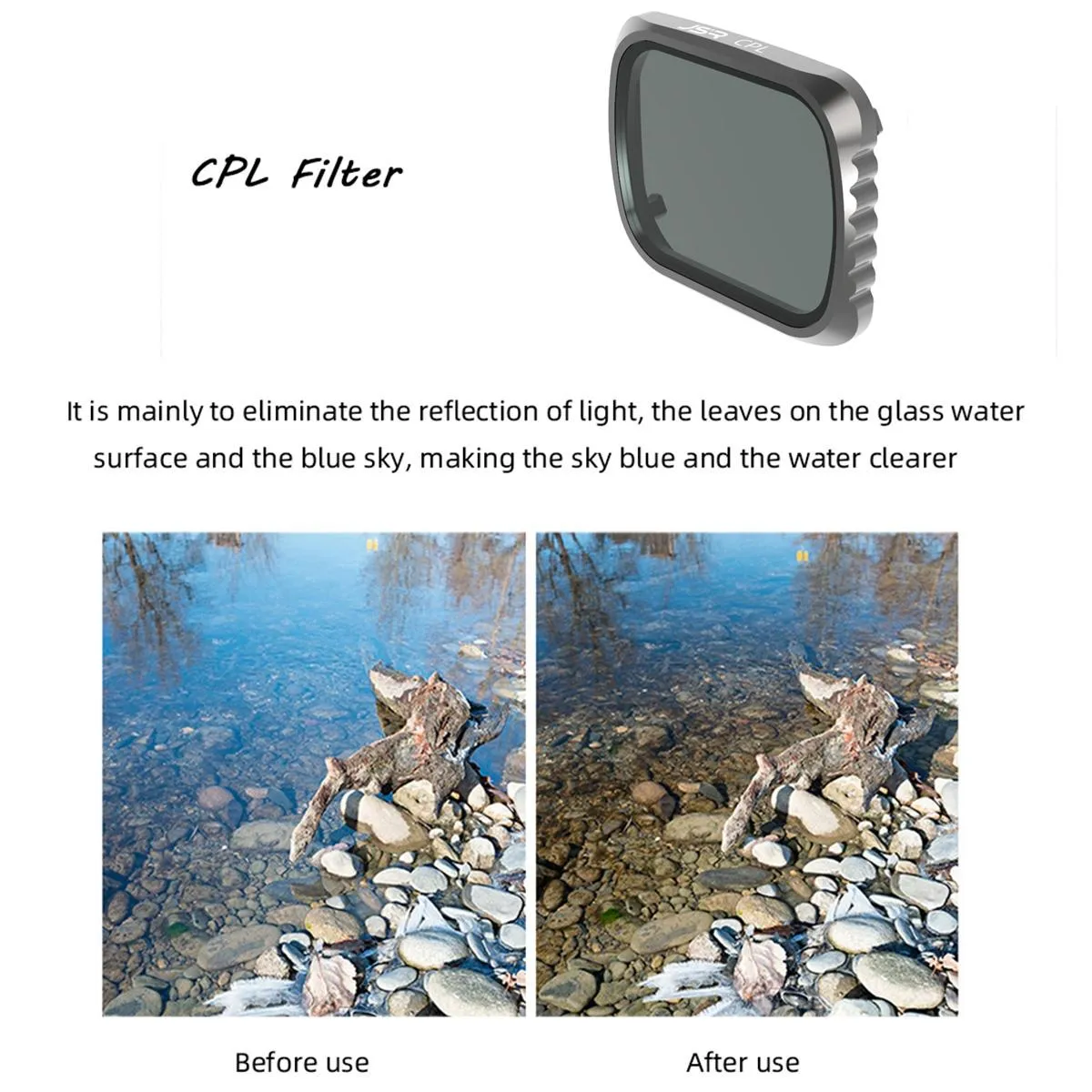 4-in-1 Aluminum Lens Filter for Dji Air 2s