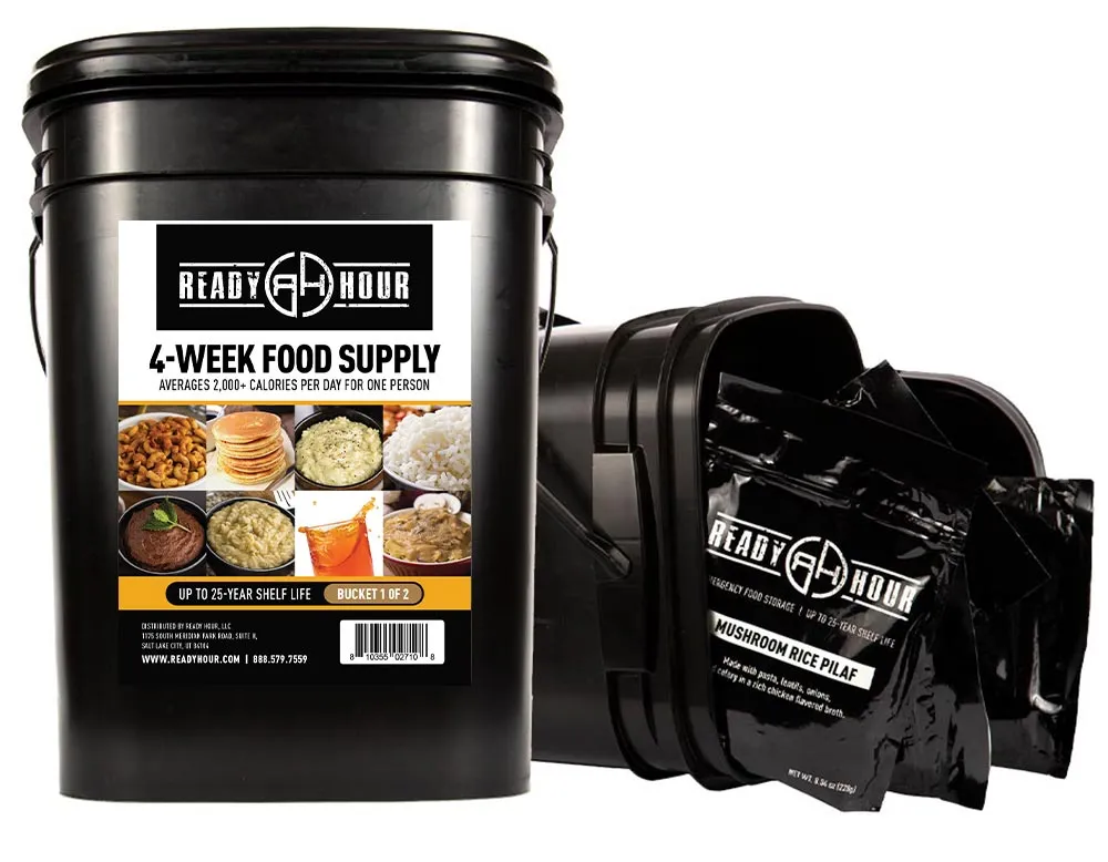 4-Week Emergency Food Supply (2,000  calories/day) - Special Partner Offer