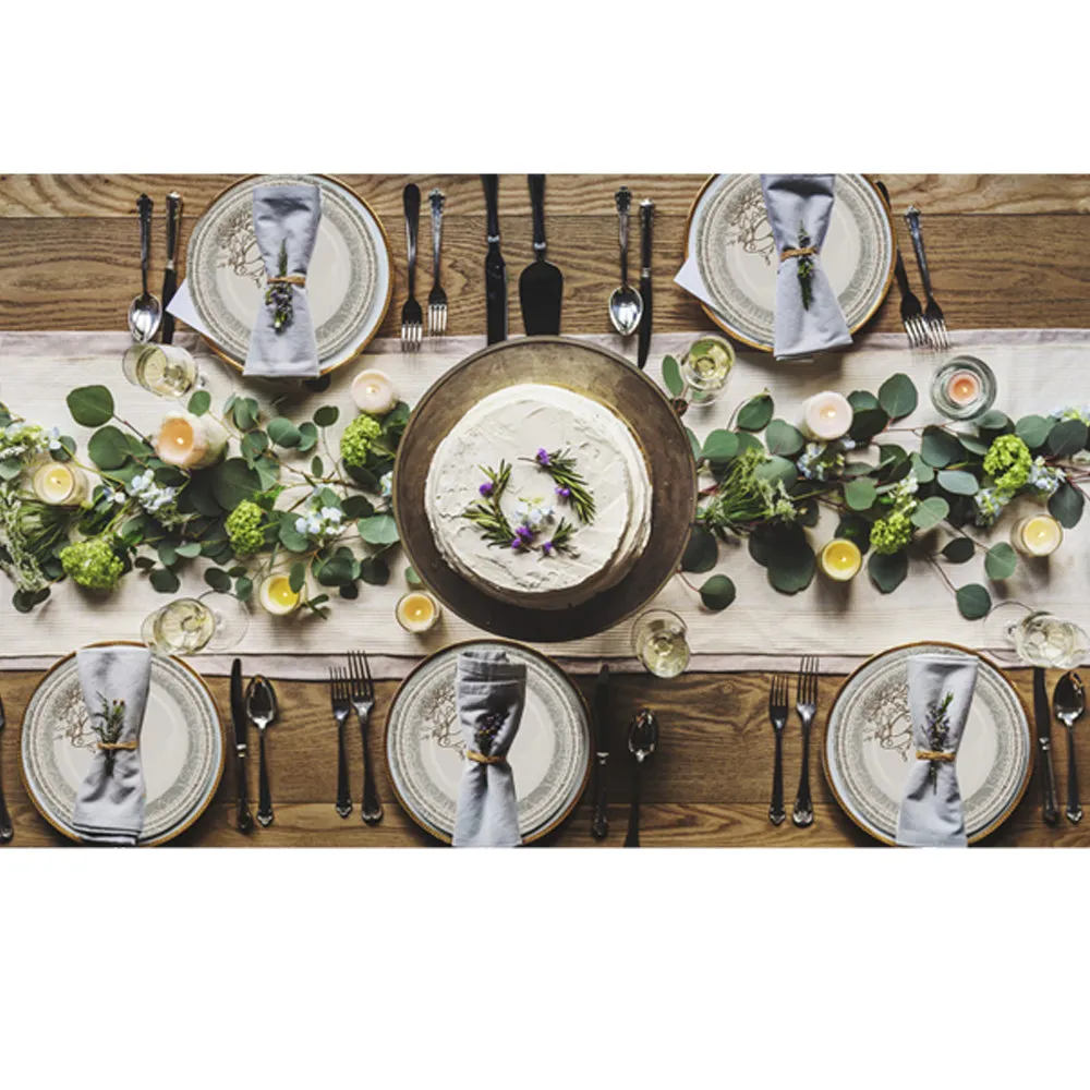 40 Pc Lot Silver Gold Wedding Birthday Party Tableware 9" Paper Dessert Plates