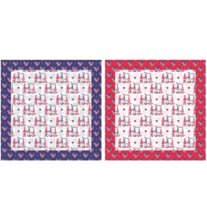 4th of July Gnomes Pillow Panels