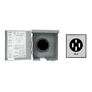 50 AMP Power Outlet Box - Parallax Power U054P