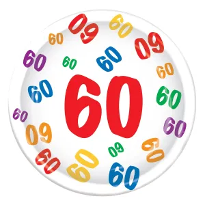 60 Plates 23cm 8pk
