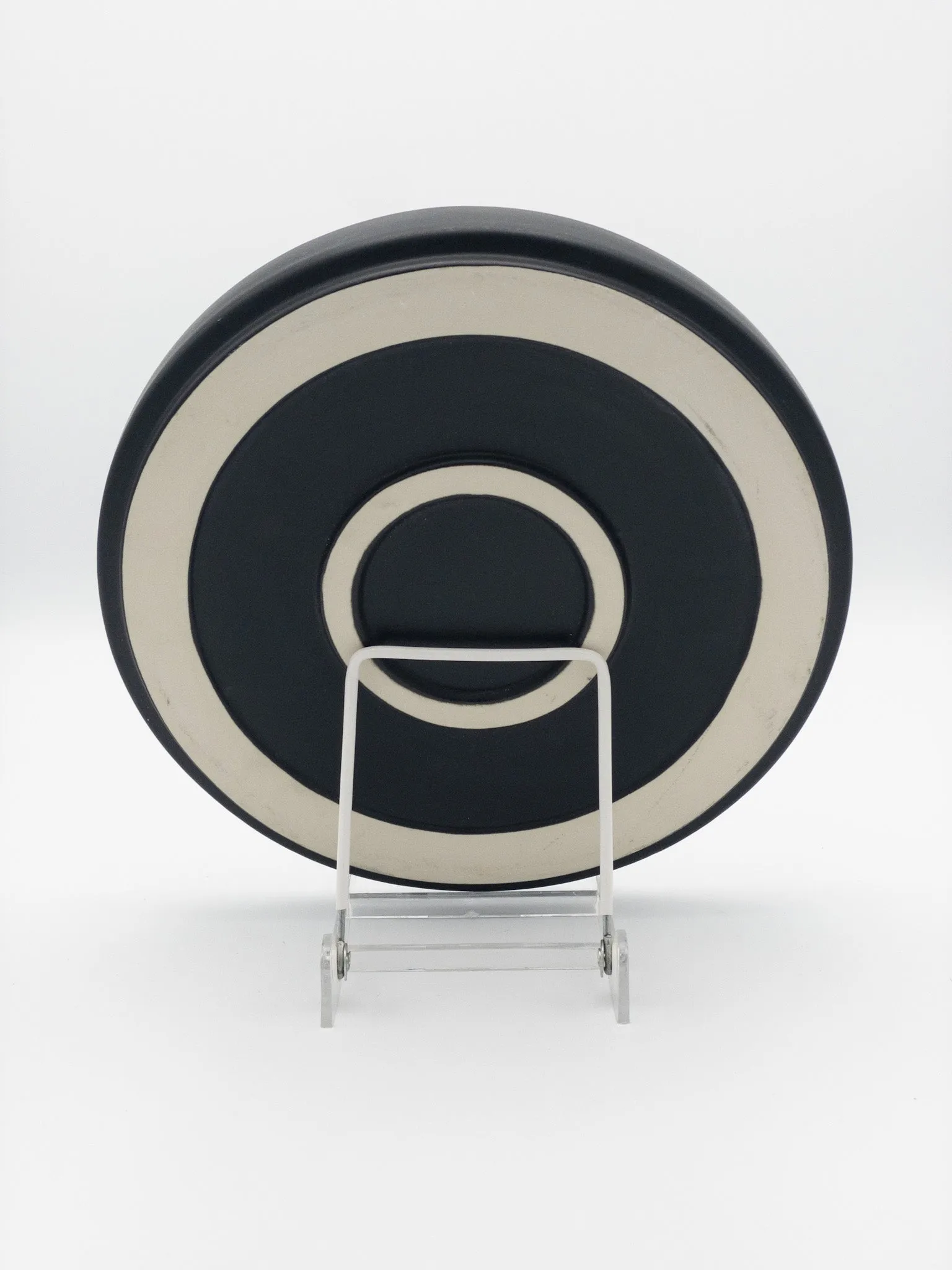 American Modern Dinner Plate Set - Set of 4 - Matte Black