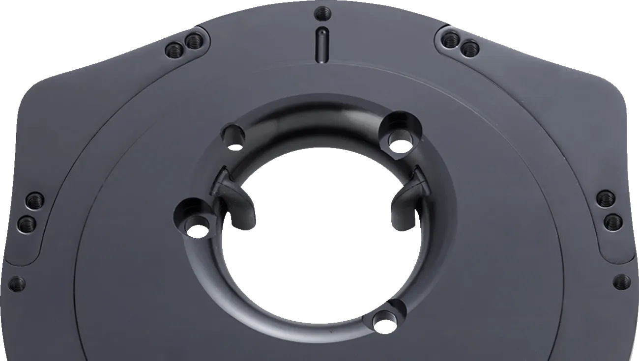ARLEN NESS Inverted Air Cleaner Cover Plate - Black 600-056