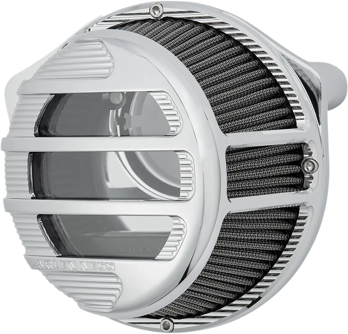 ARLEN NESS Sidekick Air Cleaner - Chrome - Cable 81-305