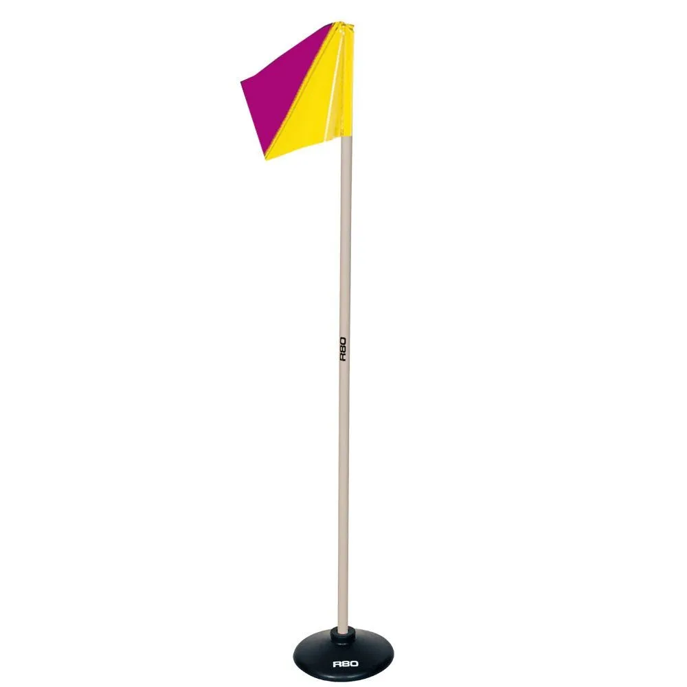 Artificial Surface / Indoor Pole with Club Colour Flag