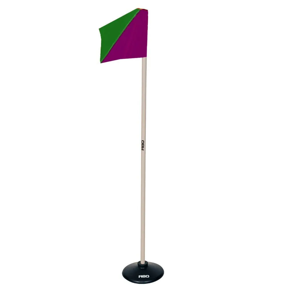 Artificial Surface / Indoor Pole with Club Colour Flag
