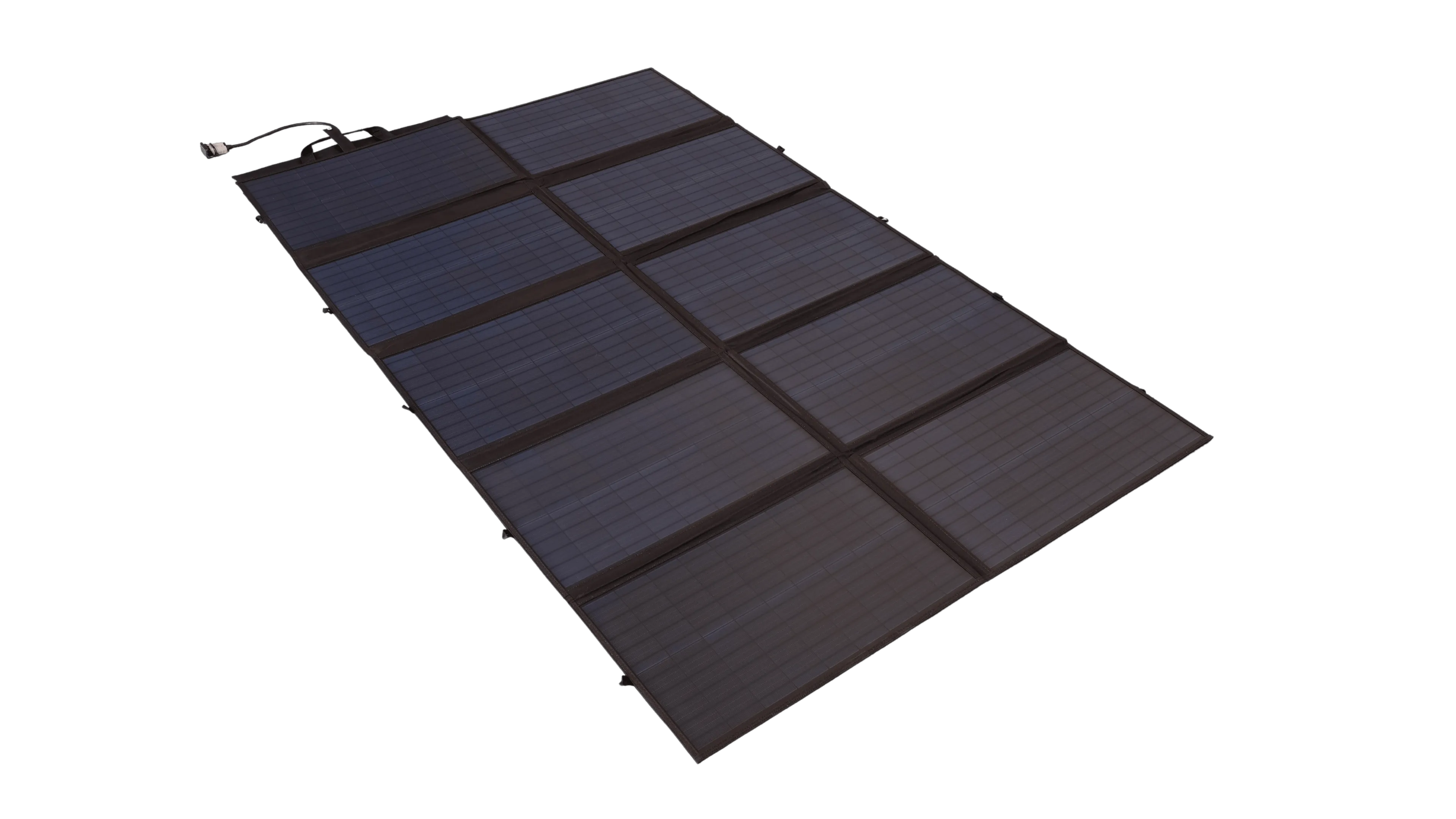 Baintech Foldable Solar Blanket 350 Watt - Black with PWM   Free 5M Anderson Cable