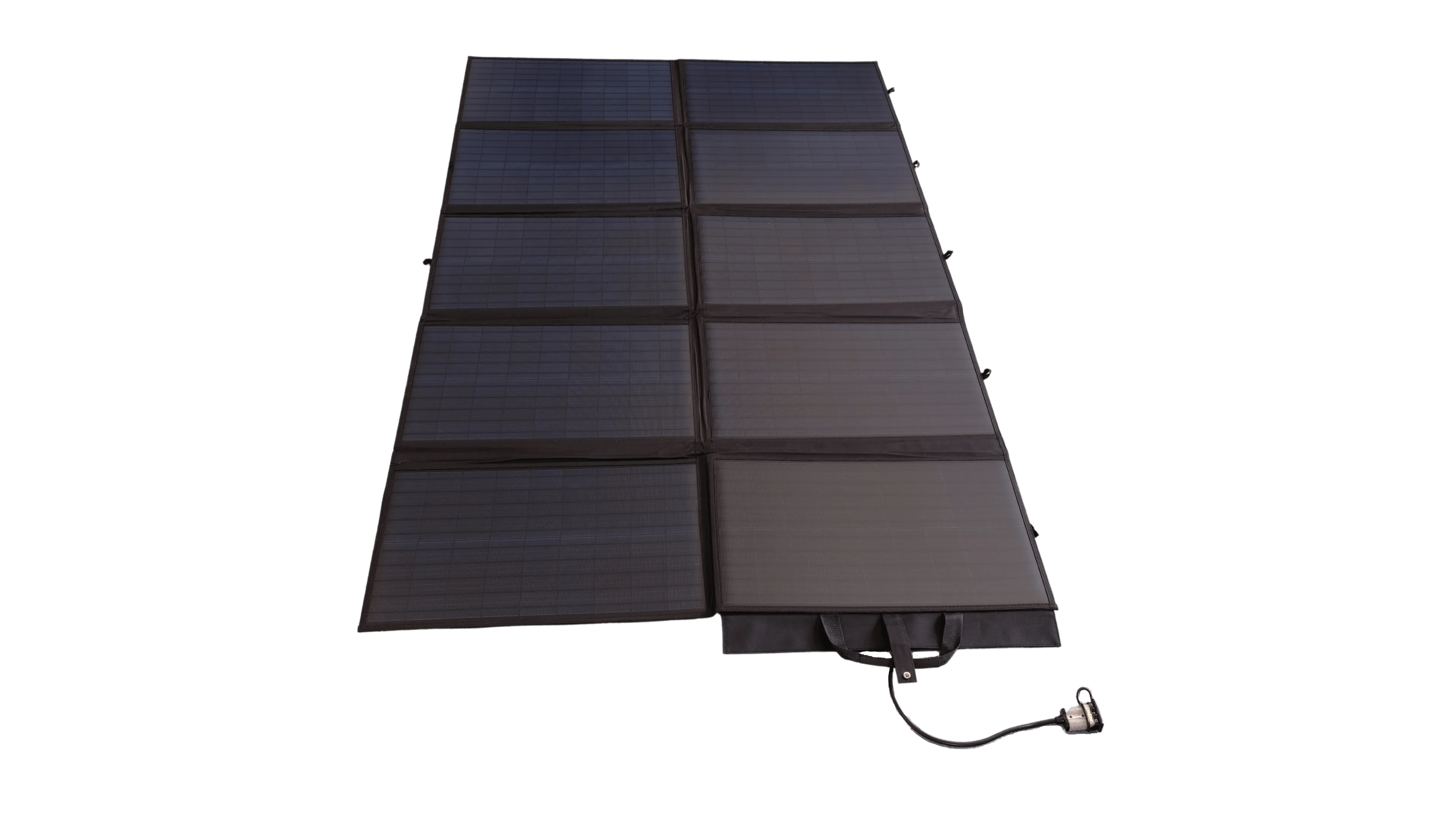 Baintech Foldable Solar Blanket 350 Watt - Black with PWM   Free 5M Anderson Cable