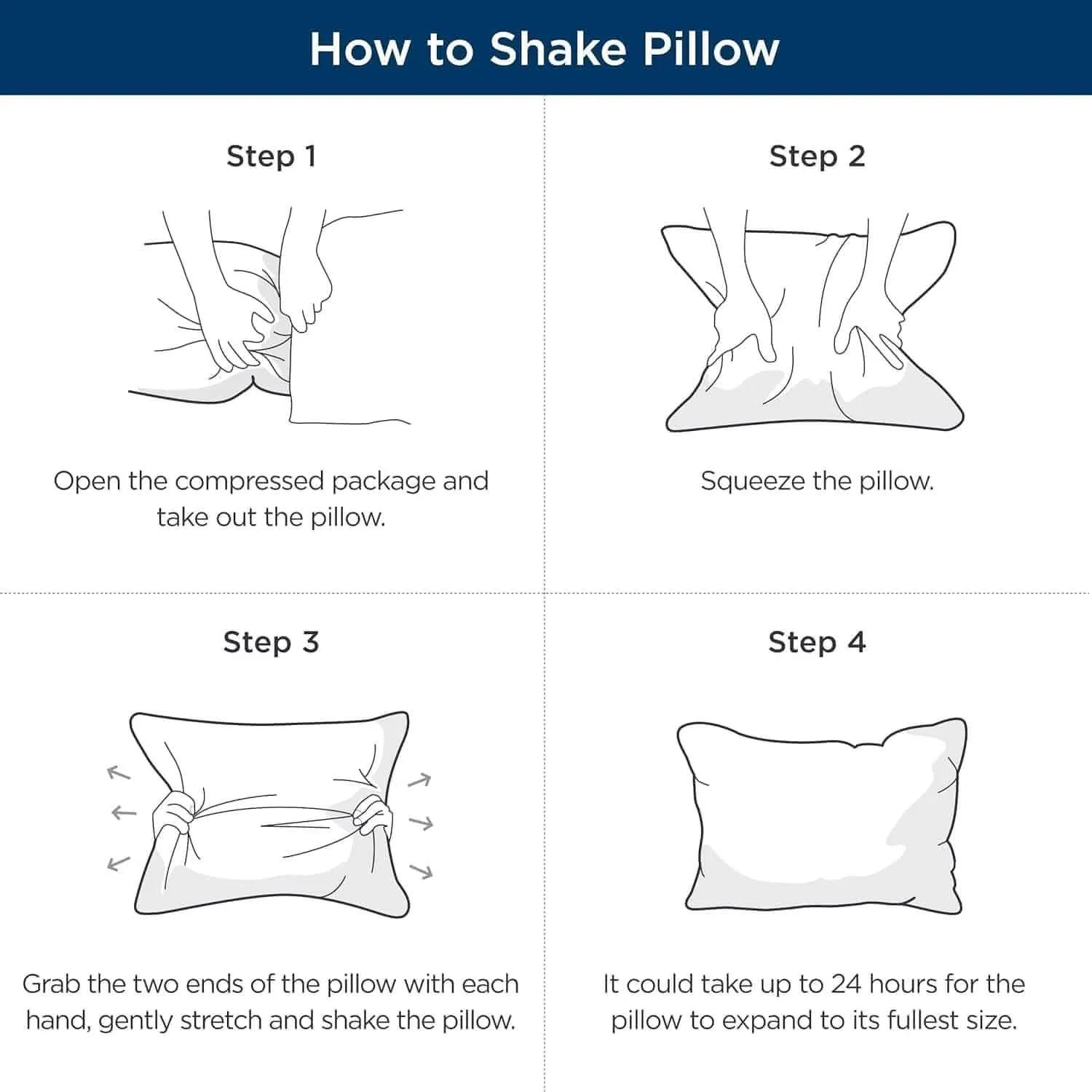 Bedsure Greek Key Gusseted Pillows
