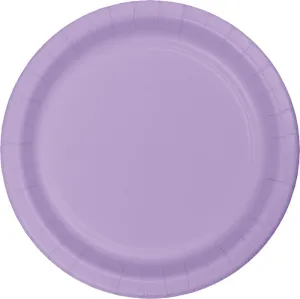 Bulk Luscious Lavender Sturdy Style 8.75 inch Paper Dinner Plates (240 per Case)