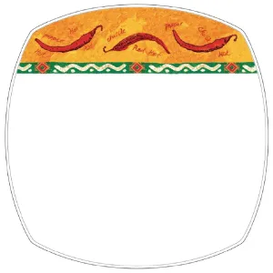 CA603 Churchill Salsa Square Plates 254mm (Pack of 12)