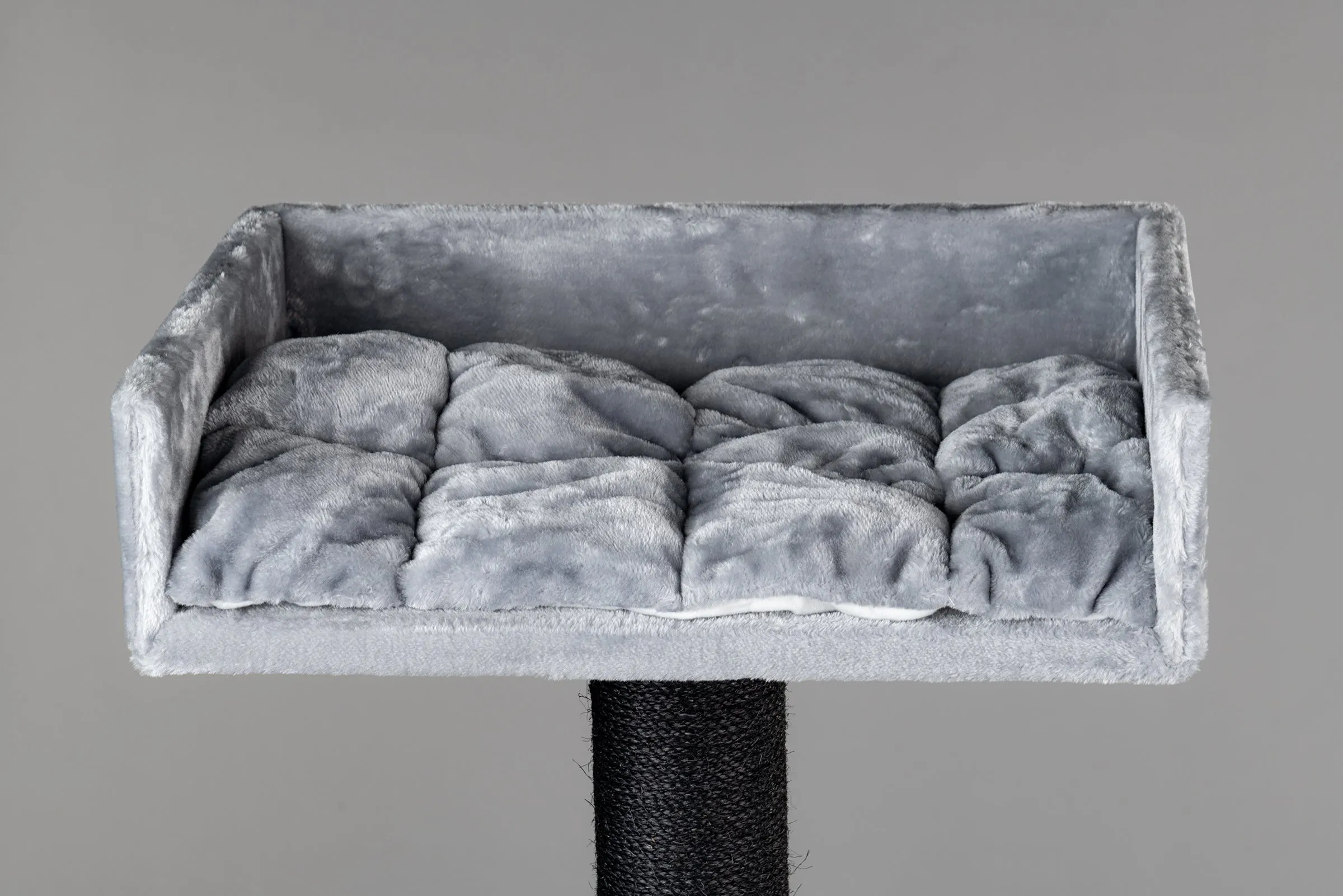 Cat Mansion Blackline Light Grey