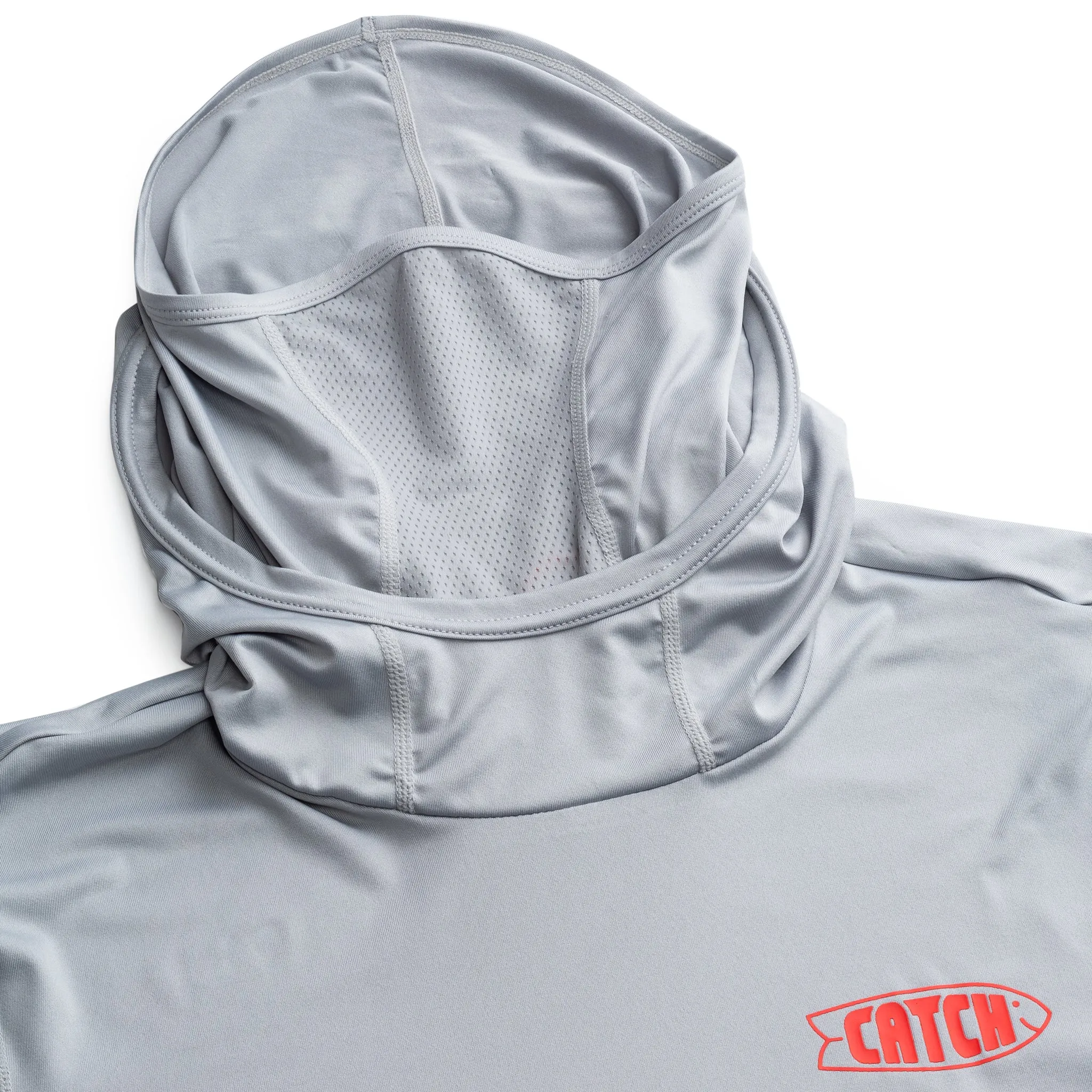 Catch Fish // Performance Gaitered L/S Hooded Shirt