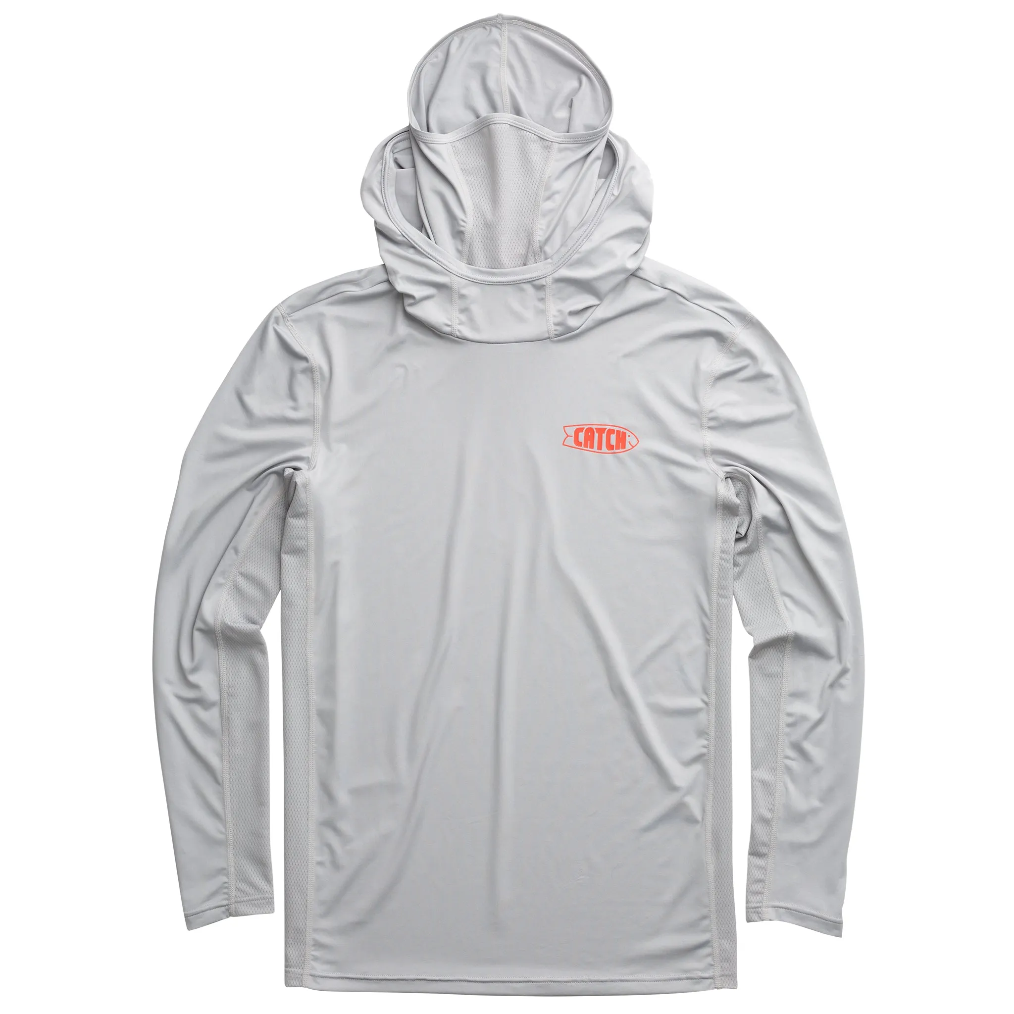 Catch Fish // Performance Gaitered L/S Hooded Shirt