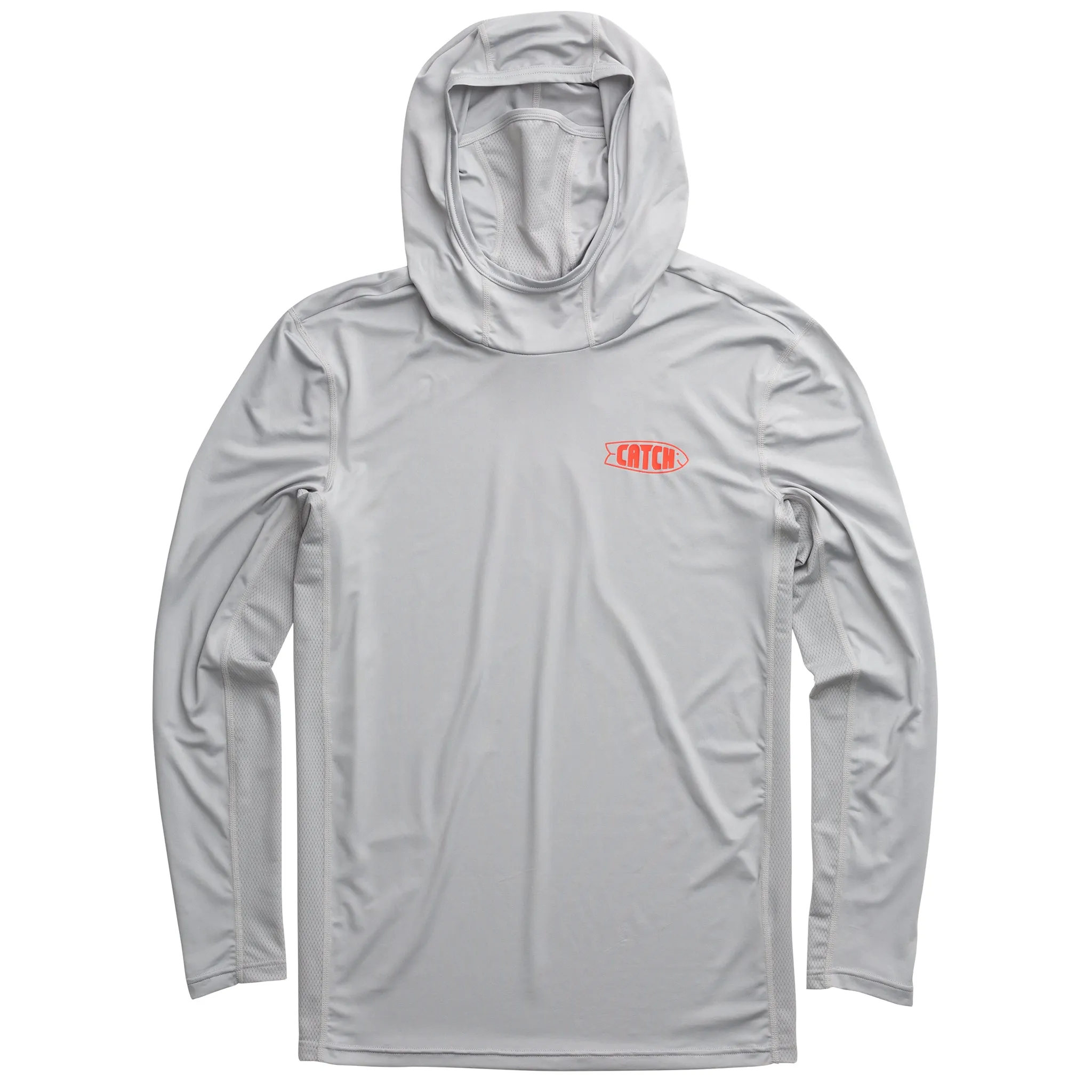 Catch Fish // Performance Gaitered L/S Hooded Shirt