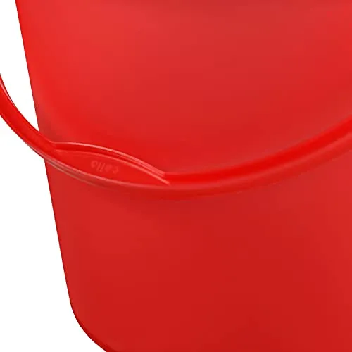 Cello Plastic Frosty Deluxe Bucket, 16 litres, Red