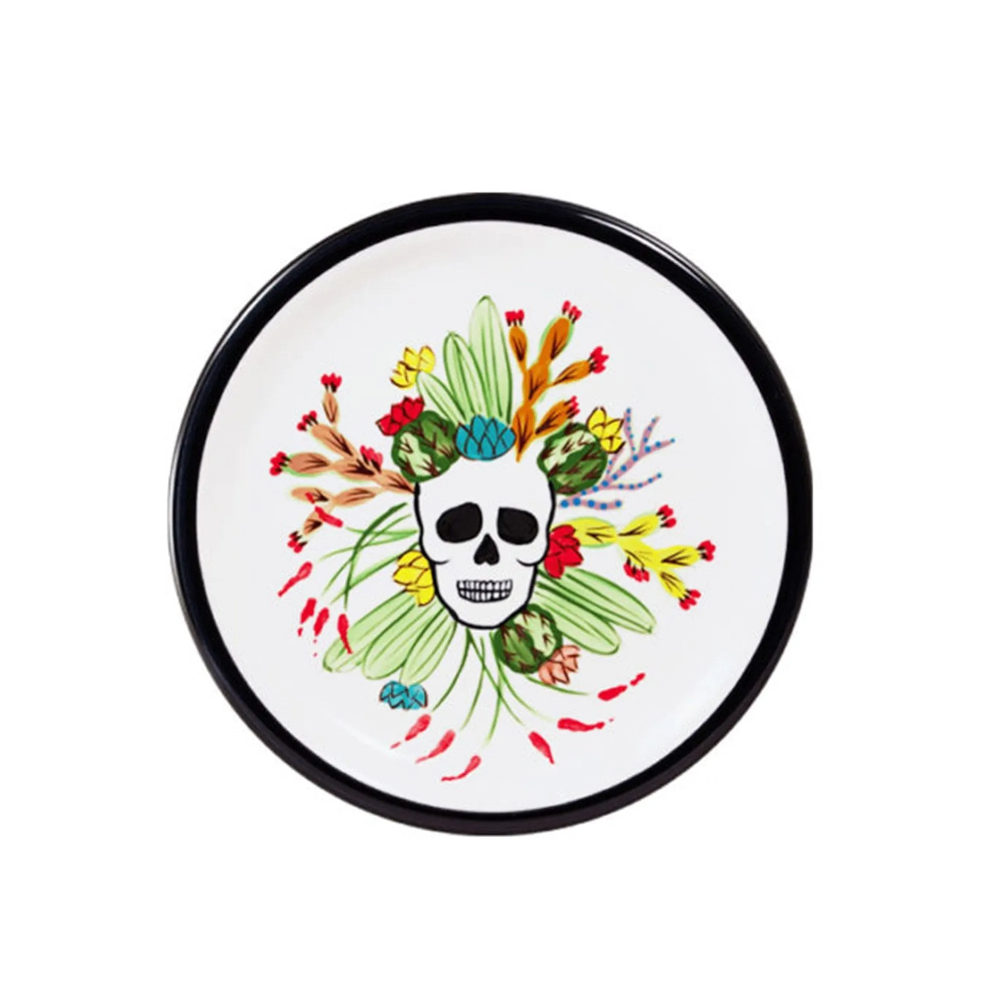 Dinner Plate - Desert Skull | Day of the Dead