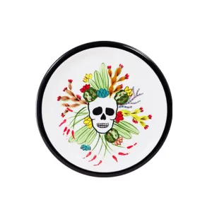 Dinner Plate - Desert Skull | Day of the Dead