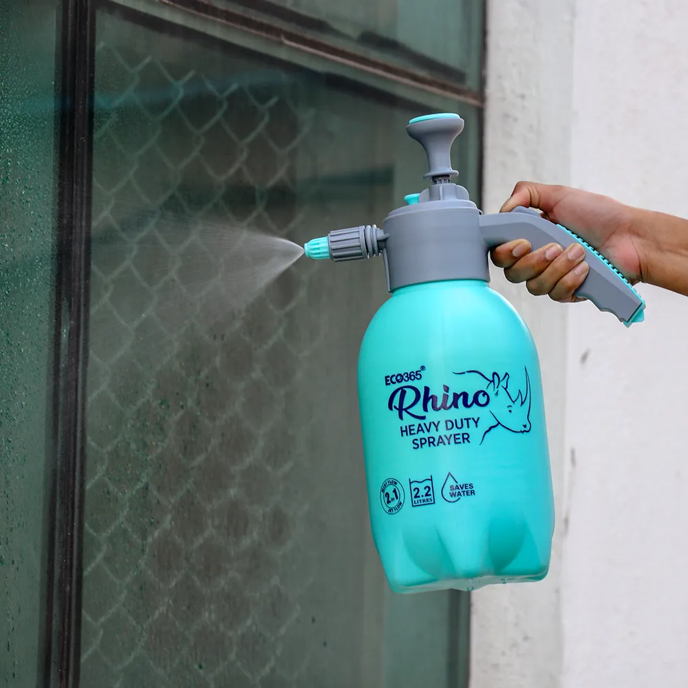 ECO365 Classic Dual Flow Multipurpose Garden Sprayer 2.2L (Blue) with Adjustable Nozzle for Mist & Jet Flow (Pack of 1)