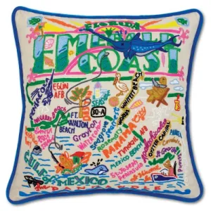 EMERALD COAST PILLOW BY CATSTUDIO