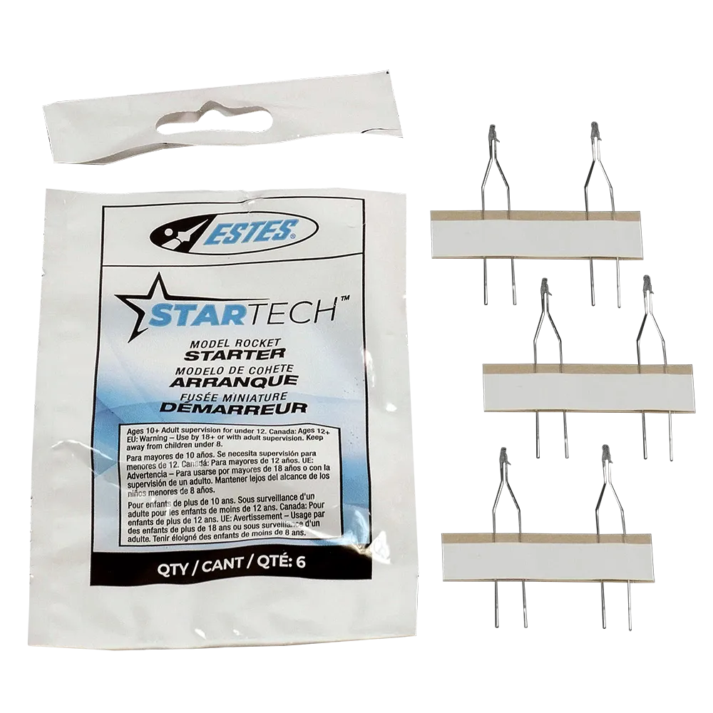 Estes Model Rocket Starter - 6 Pack 2303