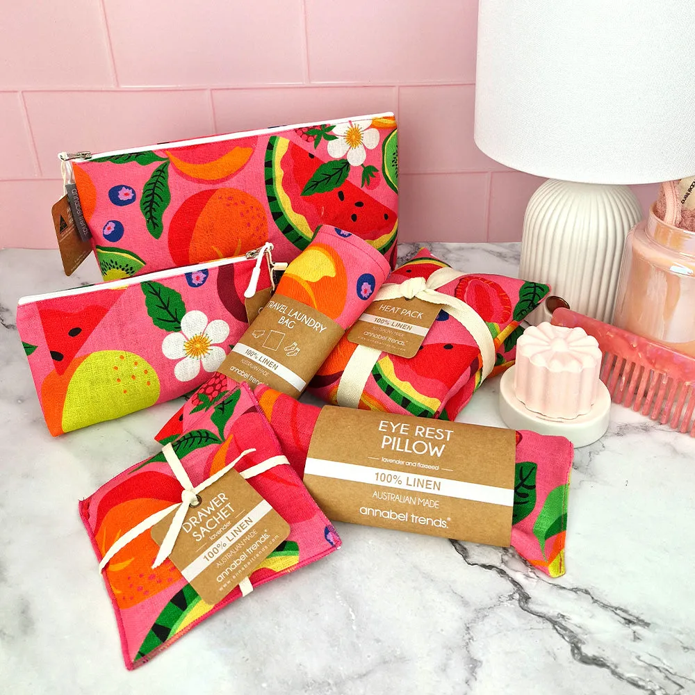 Eye Rest Pillow - Linen - Tropicana