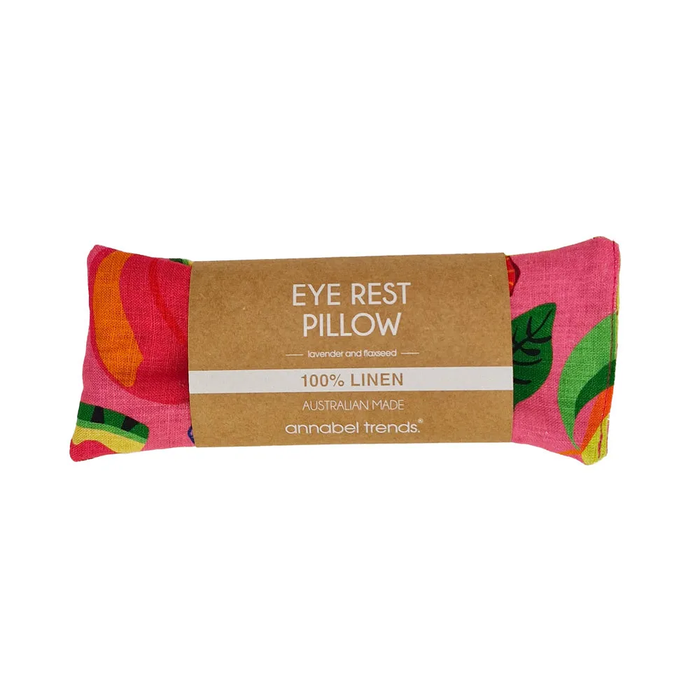 Eye Rest Pillow - Linen - Tropicana
