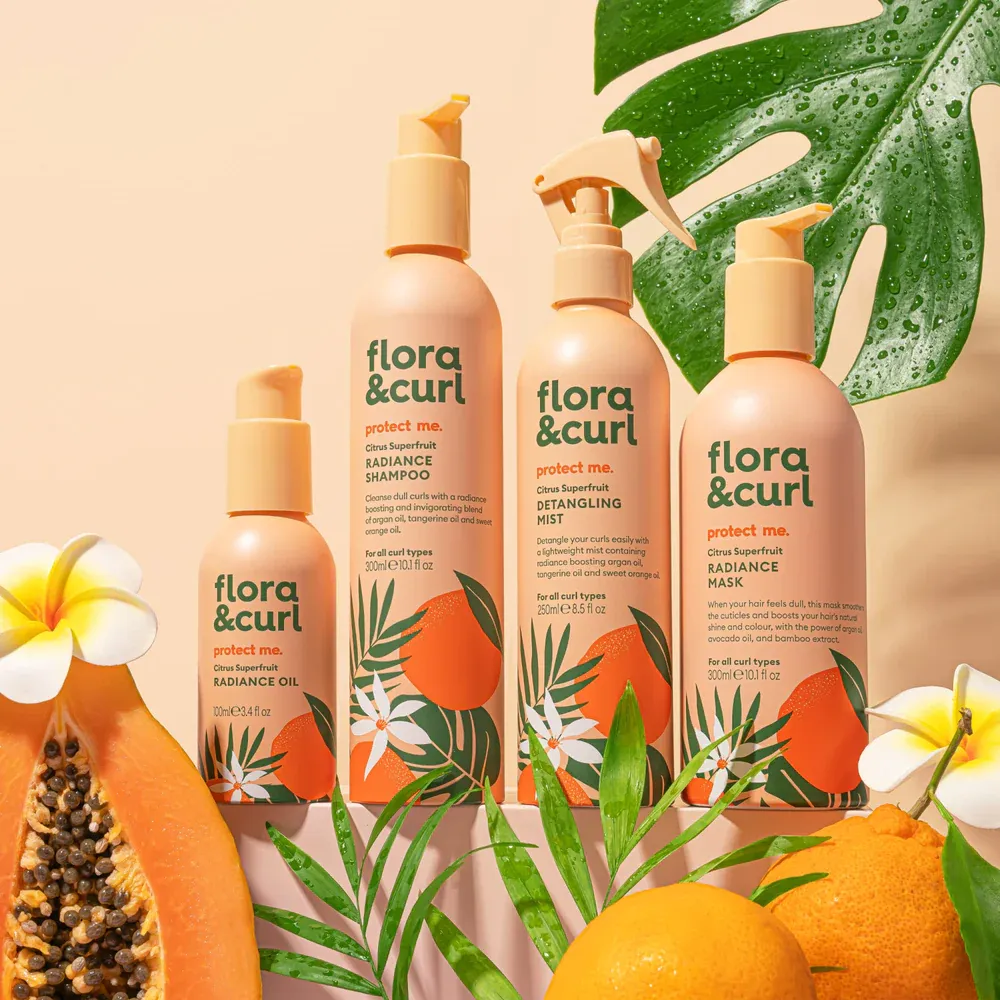 Flora & Curl Citrus Superfruit Detangling Mist 250ml