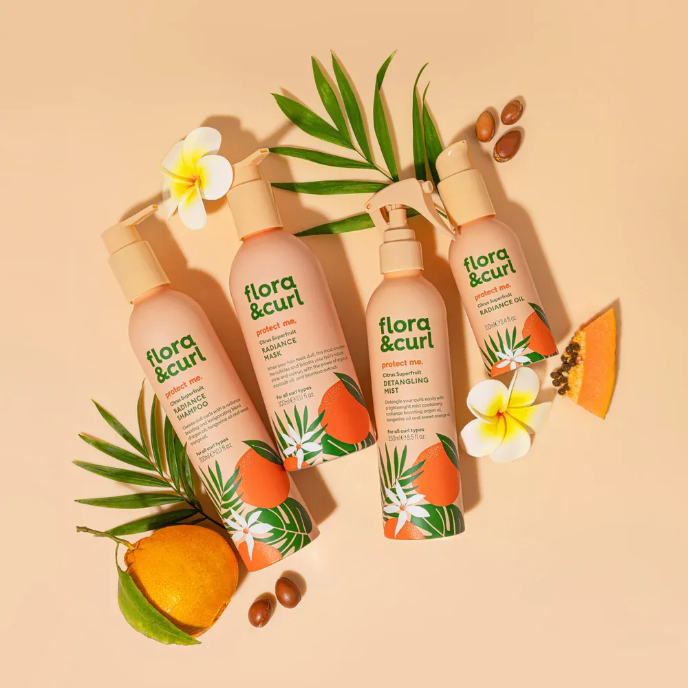 Flora & Curl Citrus Superfruit Detangling Mist 250ml