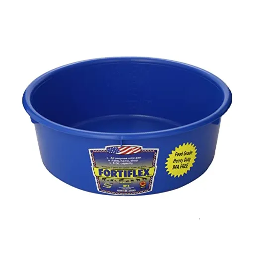 Fortiflex Plastic/Rubber Blend Feeder Tub