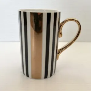 Gold and Black Mug