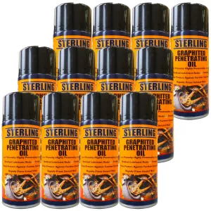 Graphited Penetrating Oil Spray 400ml - Box of 12 Cans