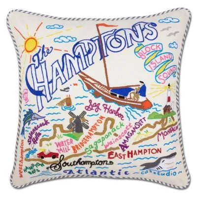 HAMPTONS PILLOW BY CATSTUDIO