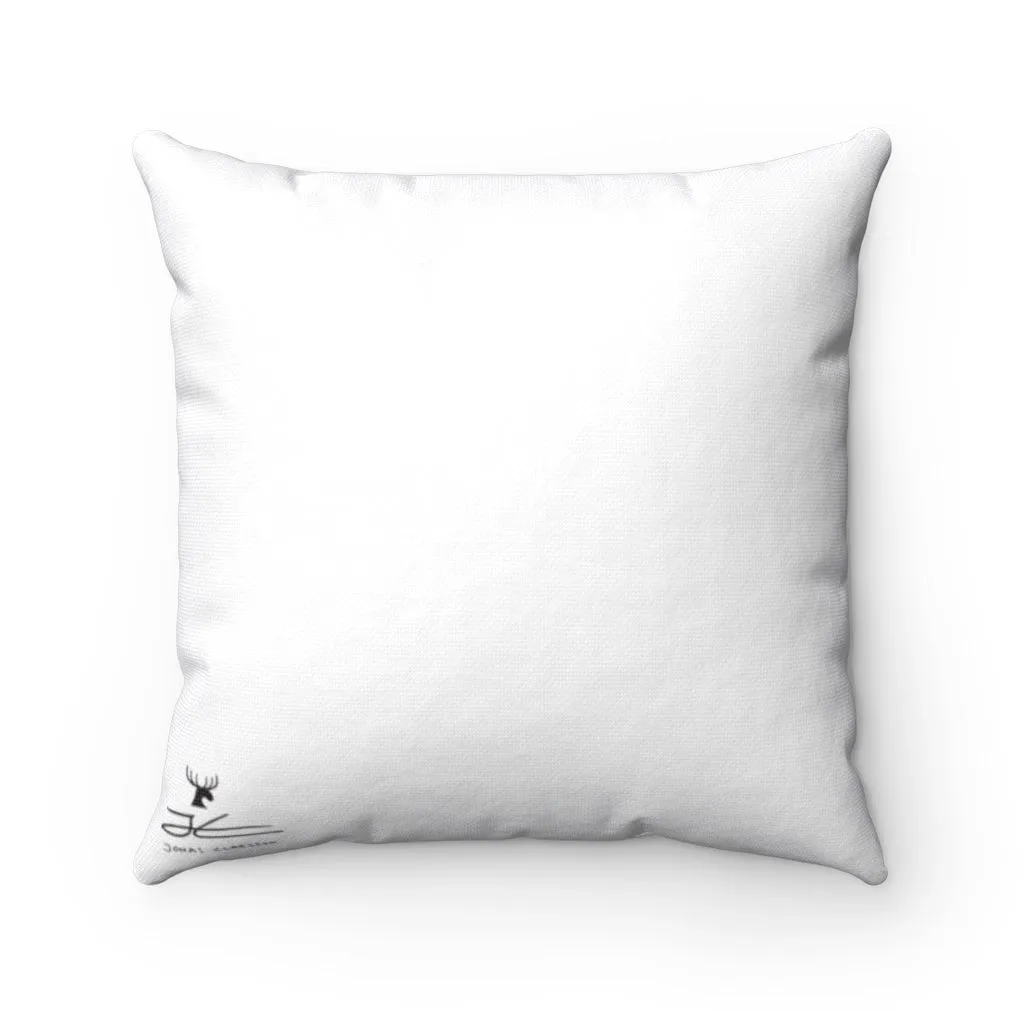 Home Is Where You Pitch It Square Pillow