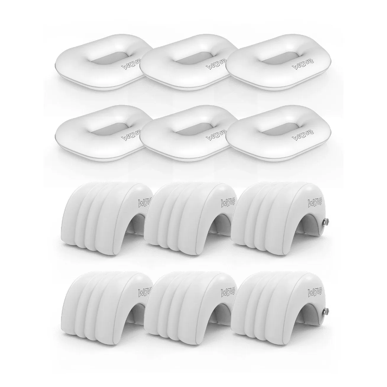 Inflate and Elevate Bundle | 6 Head Rests, 6 Cushions