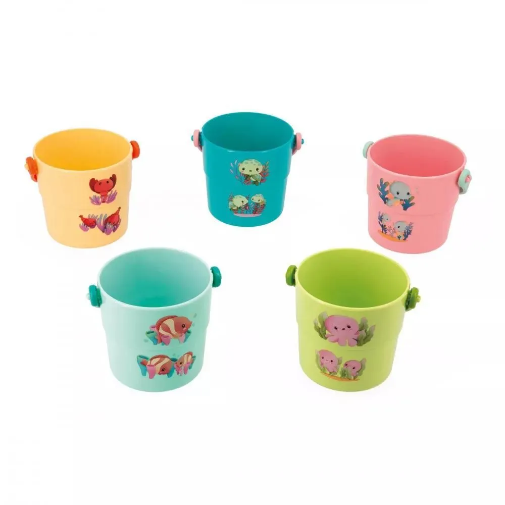 Janod Buckets- My Baby Animals