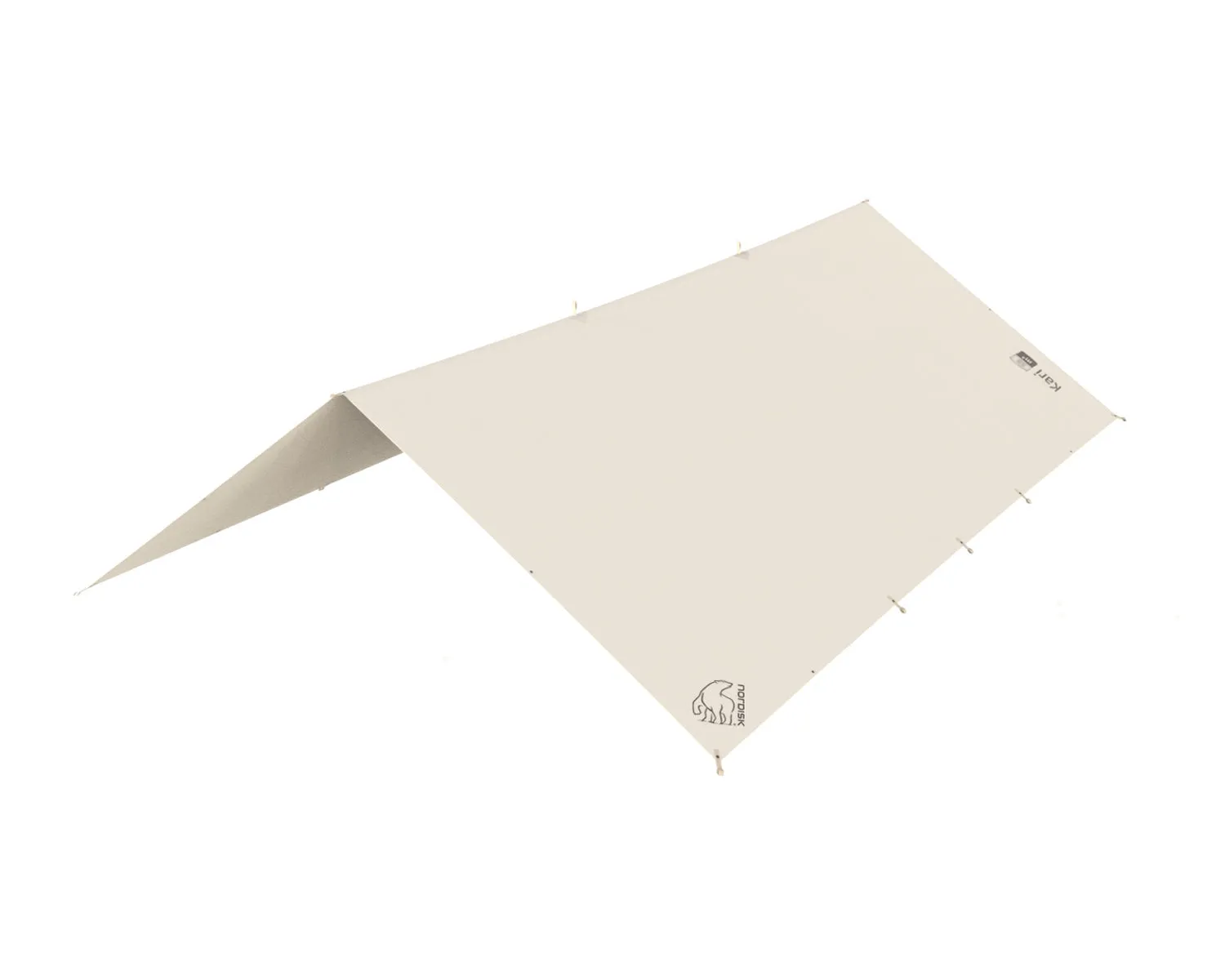 Kari 20 Basic cotton tarp - 20 m² - Natural