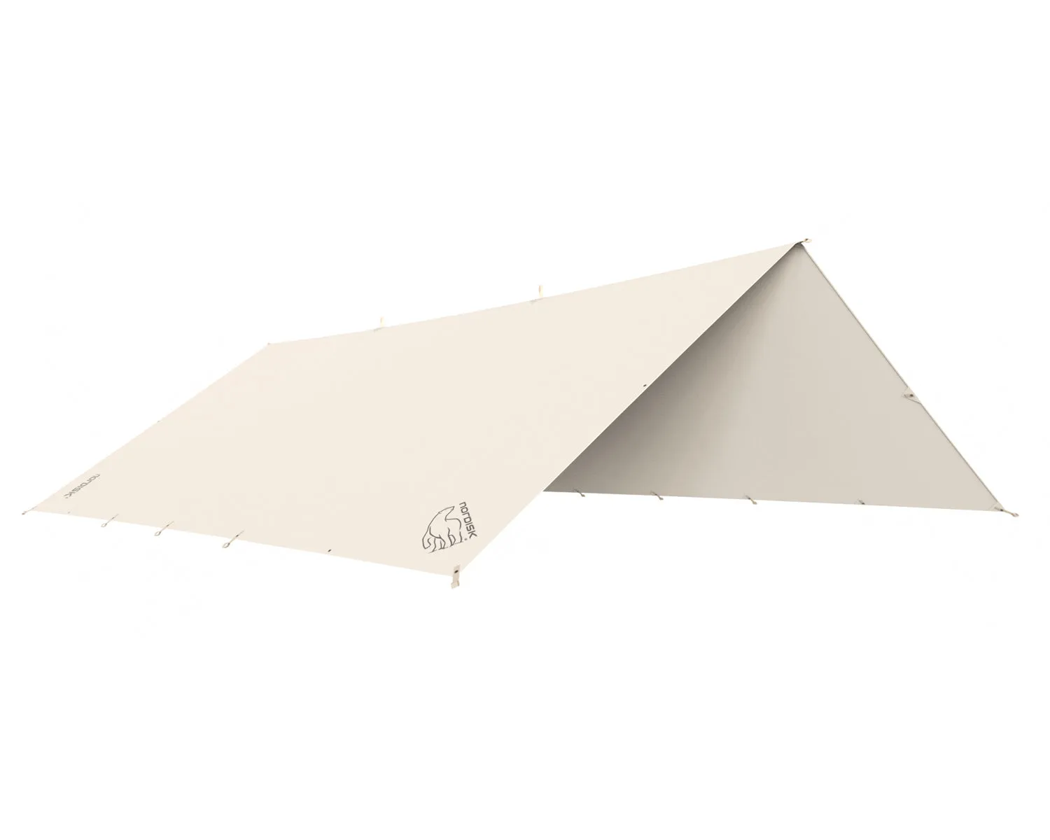 Kari 20 Basic cotton tarp - 20 m² - Natural
