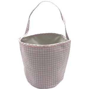 Light Pink Bucket w/ Pink Ric Rac