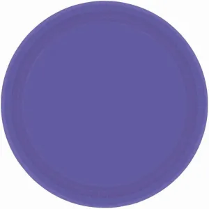 New Purple Plates - Dinner 20 Pkt