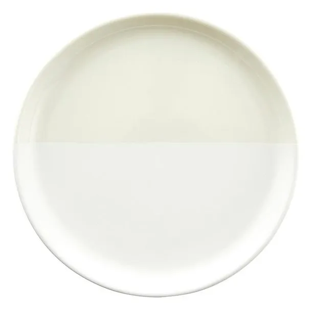 Off White Dip Plate