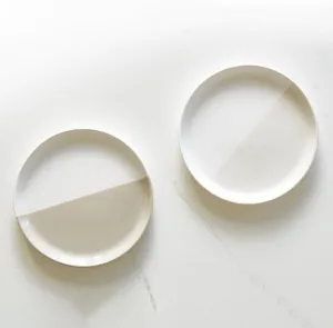 Off White Dip Plate