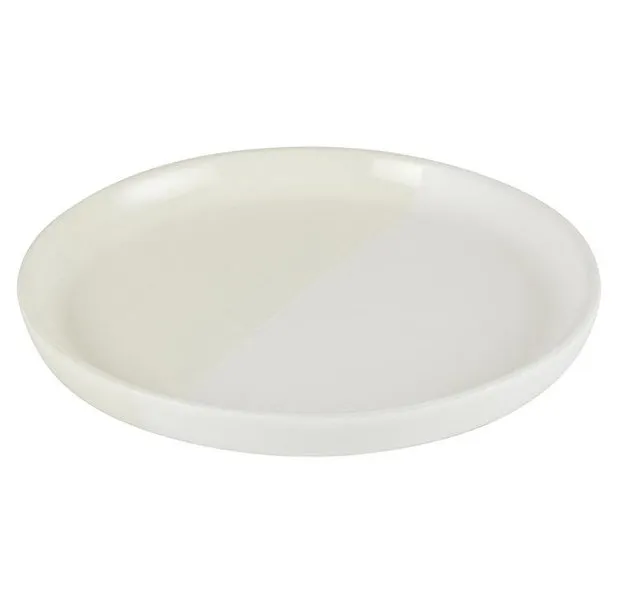 Off White Dip Plate