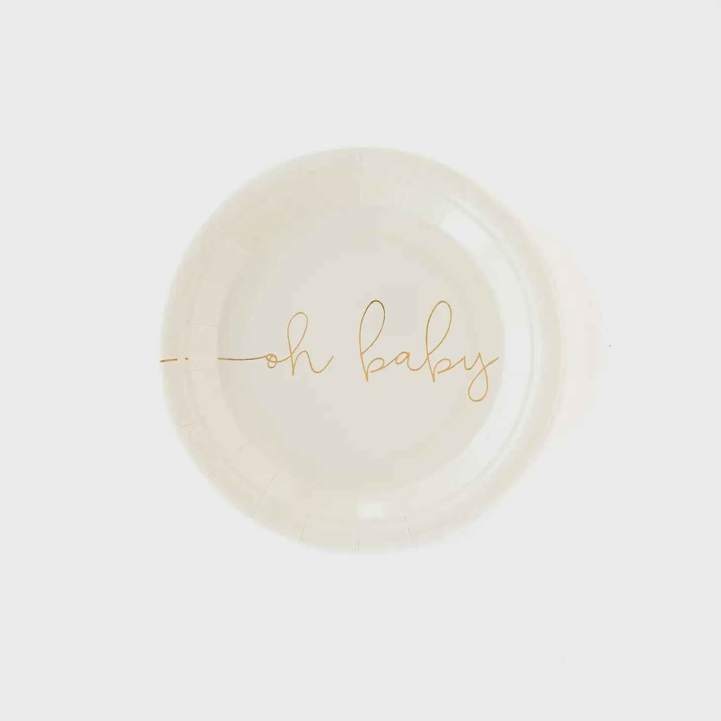 Oh Baby Plates