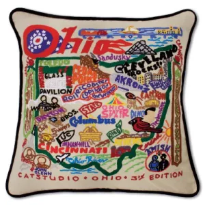 OHIO PILLOW BY CATSTUDIO